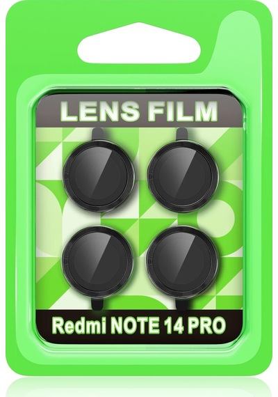 Mey İthalat Redmi Note 14 Pro 5g Raze Metal Kamera Lens - Siyah