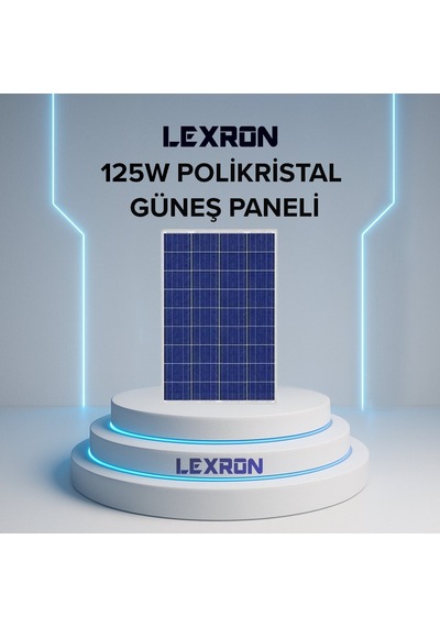 125w Ecosol Polikristal Güneş Paneli