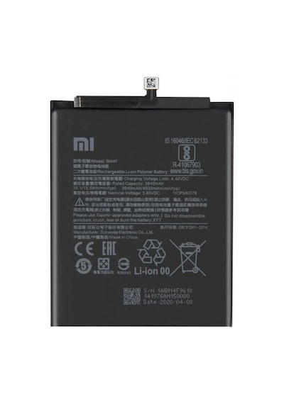 Xiaomi Mi A3 Bm4F Batarya Pil 4030Mah