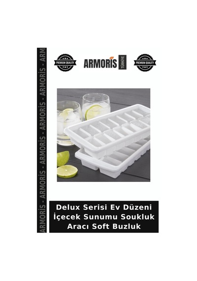 Delux Serisi Ev Düzeni İçecek Sunumu Soukluk Aracı Soft Buzluk Çok Renkli