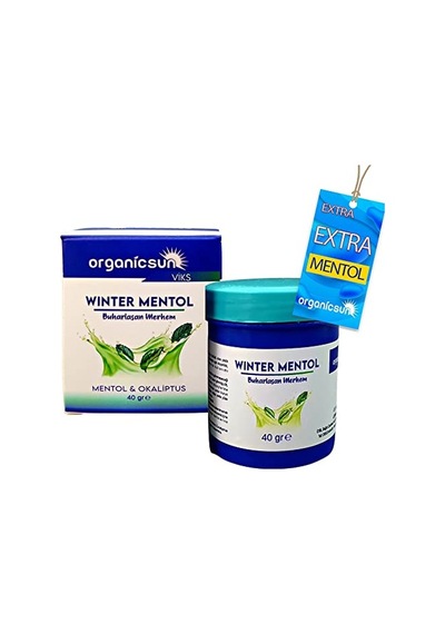 Winter Mentol Buharlaşan Merhem Viks Vikis Mentol Ve Okaliptus 40 Gr X 3 Adet