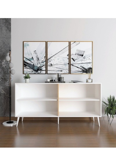 Floradesign Sarissa Konsol / Konsol / Çok Amaçlı Dolap 160 Cm Meşe