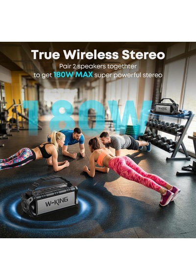 90w Max Bluetooth Hoparlör, Ipx6 Su Geçirmez Taşınabilir Kablosuz Bluetooth Hoparlör, 50w Derin Bas Yüksek Açık Hoparlör, 40h Çalma Süresi/stereo Eşleştirme/tf Kart/aux/nfc