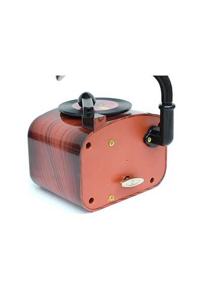 Gramofon Müzik Kutusu Ekru