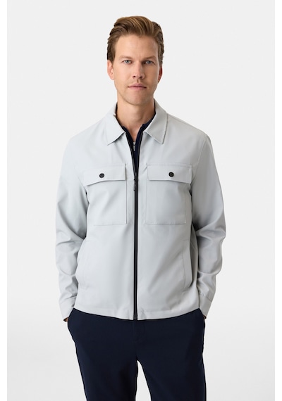Back And Bond Regular Fit Fermuarlı Taş Rengi Mont Çok Renkli