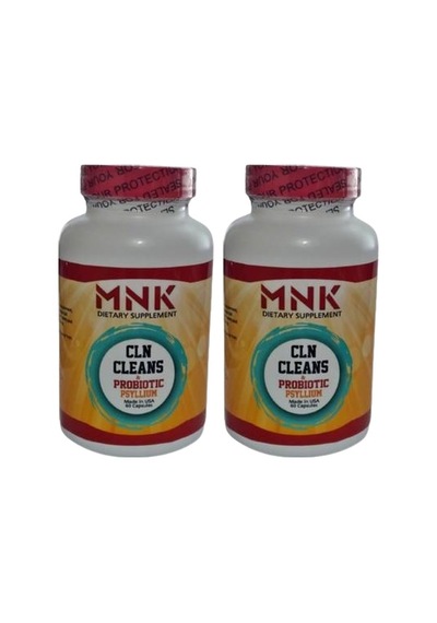 Mnk Cln Cleans Probiyotic Psyllium Probiyotik 2X60 Kapsül