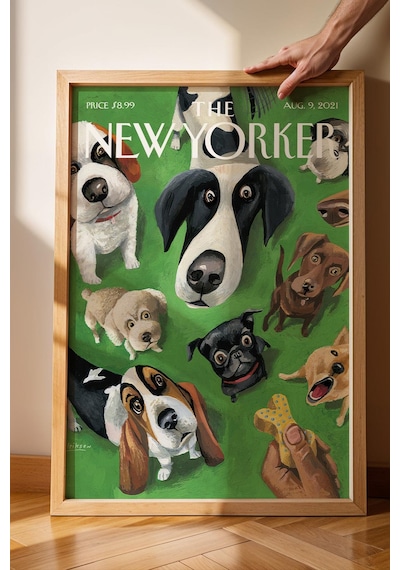 The New Yorker Çerçeveli Tablo August 9 2021