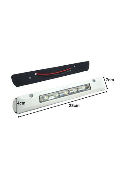 Shuıvan Dış Led Aydınlatma Açılı Lamba 12v/24v Beyaz Kasa - Beyaz Işık-1693