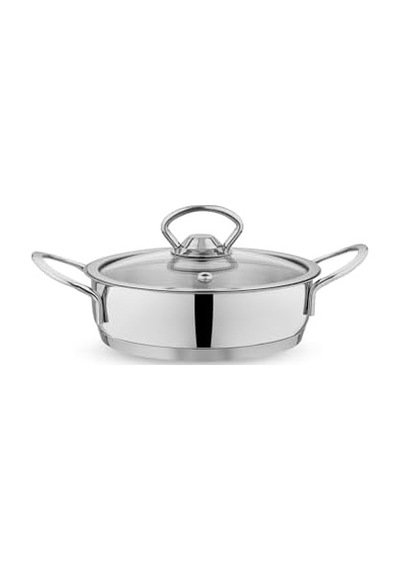 Micro Mini Basık Çelik Tencere 16cm-2 Parça 12v