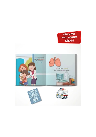 Doktora Gidiyorum Cırtlı Etkinlik Kitabı