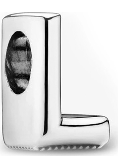 Nur Silver L Harfi Gümüş Charm Nur-bl00263