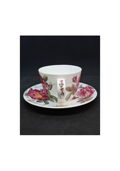 Blenheim Fine Bone China Vintage Geniş Porselen Fincanı 240 Ml Pembe