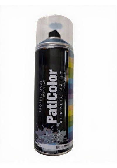 Paticolor Su Bazlı Sprey Şeffaf Parlak Akrilik Vernik 400ml. 0000 Parlak Vernik
