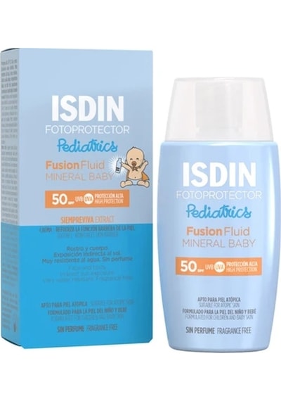 Isdin Fotoprotector Pediatrics Fusion Fluid Mineral Baby Spf50 50 ML