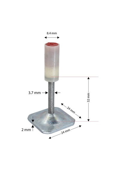 Red Hit Mx003 Kare Pullu Barutlu Çivi 32 Mm 200 Lü Paket
