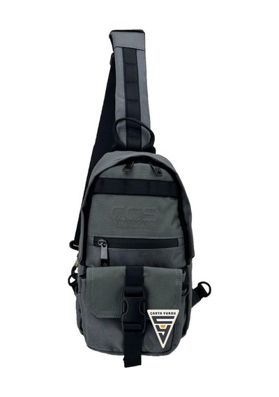 Ççs London 51606 Çapraz Askılı Sırt Çantası Gri