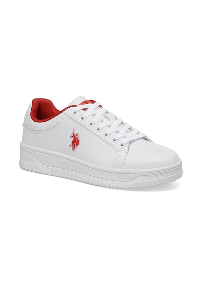U.s. Polo Assn. Marlon Cilt Kadın Sneaker Spor Ayakkabı 867800000705 05 Beyaz Beyaz