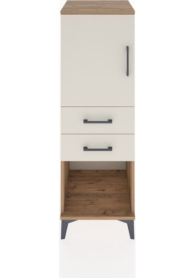 Hyperion Dolap 2 Raflı 2 Çekmeceli Tek Kapaklı 44x44x134 Çam-aytaşı Atlas Çam