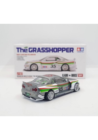 Mini Gt Chase Kaido House Nissan Skyline Gt-r R34 The Grasshopper Tamiya 167