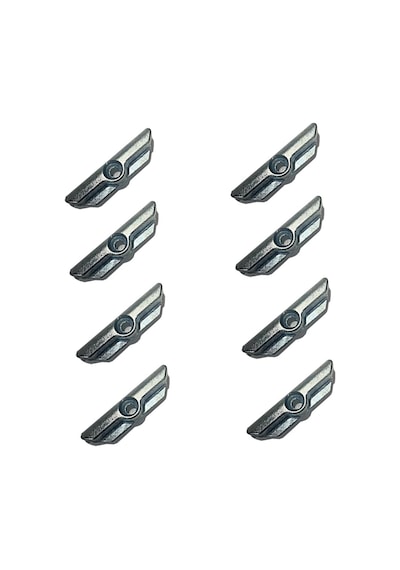 8 Adet Pimapen Pvc- Pencere Ve Kapı Kilit İspanyolet Karşılığı Tek Delikli Standart Model Zam