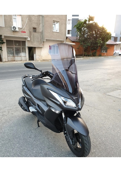 Motocam Kanuni Reha 250 Ön Cam 2022-2026 Model 72cm Füme Renkli 4mm Uzun
