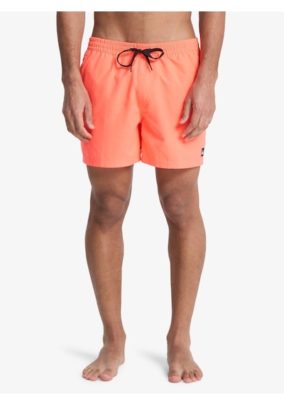 Quiksilver Eqyjv04120-mkz0 Everyday Solid Volley 15 Erkek Şort Mayo Kırmızı