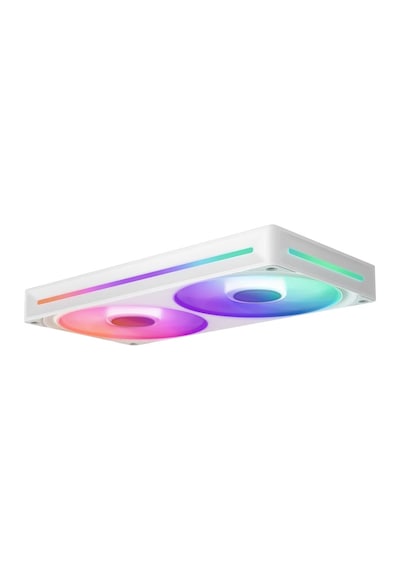 Nzxt F240 Rgb Beyaz 240 Mm Fan 2'li Rf-u24hf-w1