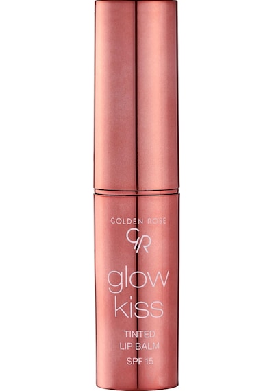 Golden Rose Glow Kiss Tinted Shea Yağı Hyaluronik Asit Ve Vitamin E İçeren Renkli Dudak Balmı 01 Vanilla Latte