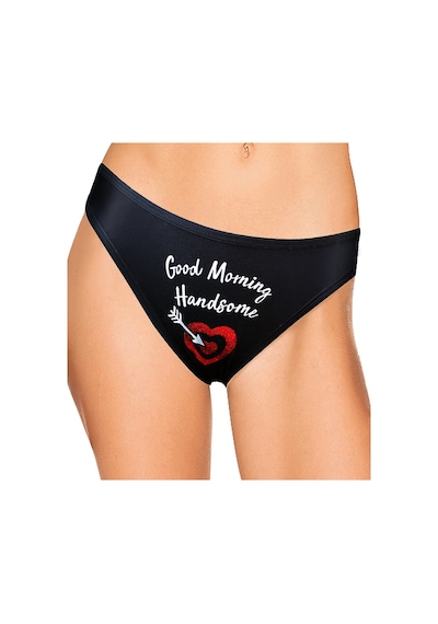 Ebsem Good Morning Handsome Baskılı Kadın Külot Iç Çamaşırı
