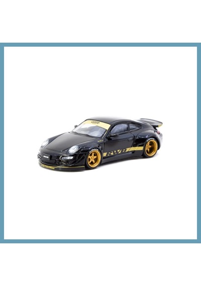Tarmac Works 1/64 Rwb 997 Model Araç Black Mbt06 Çok Renkli