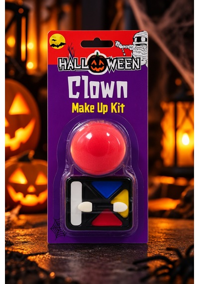 Halloween Palyaço Makyaj Seti Burun Ve Yüz Boyası Cadılar Bayramı Parti Kostüm Gösteri Aksesuarı Diğer