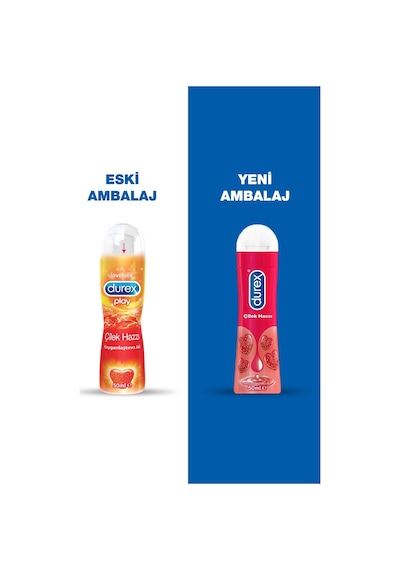 Durex Play Kayganlaştırıcı Jel Çilek Hazzı 50 Ml