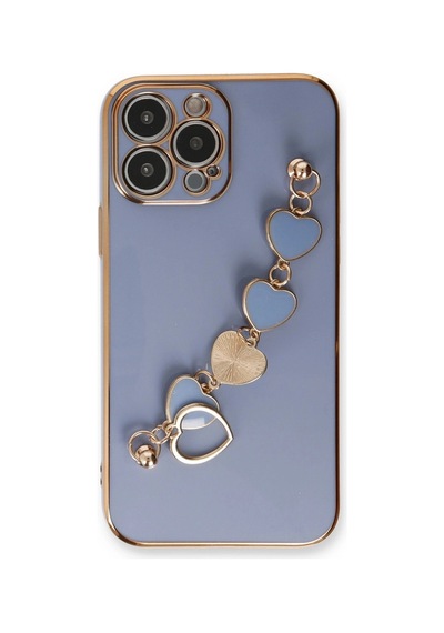 Apple iPhone Uyumlu   14 Pro Kılıf Esila Silikon - Gri Düz Renkli