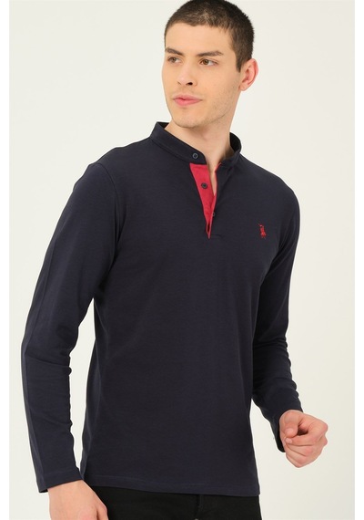 V4009 Dewberry Erkek Sweatshırt-lacivert Lacivert