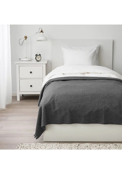 Ikea Tjärblomster Polar Koltuk Örtüsü Tek Kişilik 150 X 210 Cm Gri