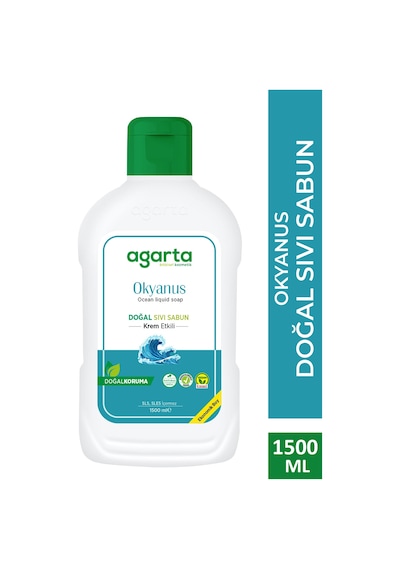Agarta Doğal Okyanus Sıvı Sabun 1500 ML