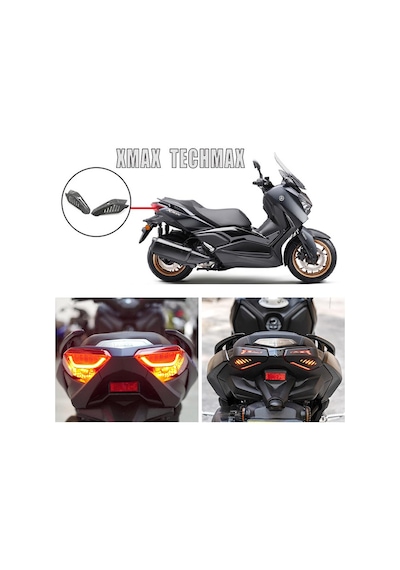 Xmax Ironmax Techmax 125/250/300/400 2018-2022 Stop Üst Aksesuar Kapak Karbon