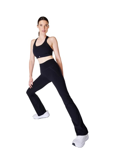 Sweaty Betty Power 30 Workout Boot Cut Trouser Siyah