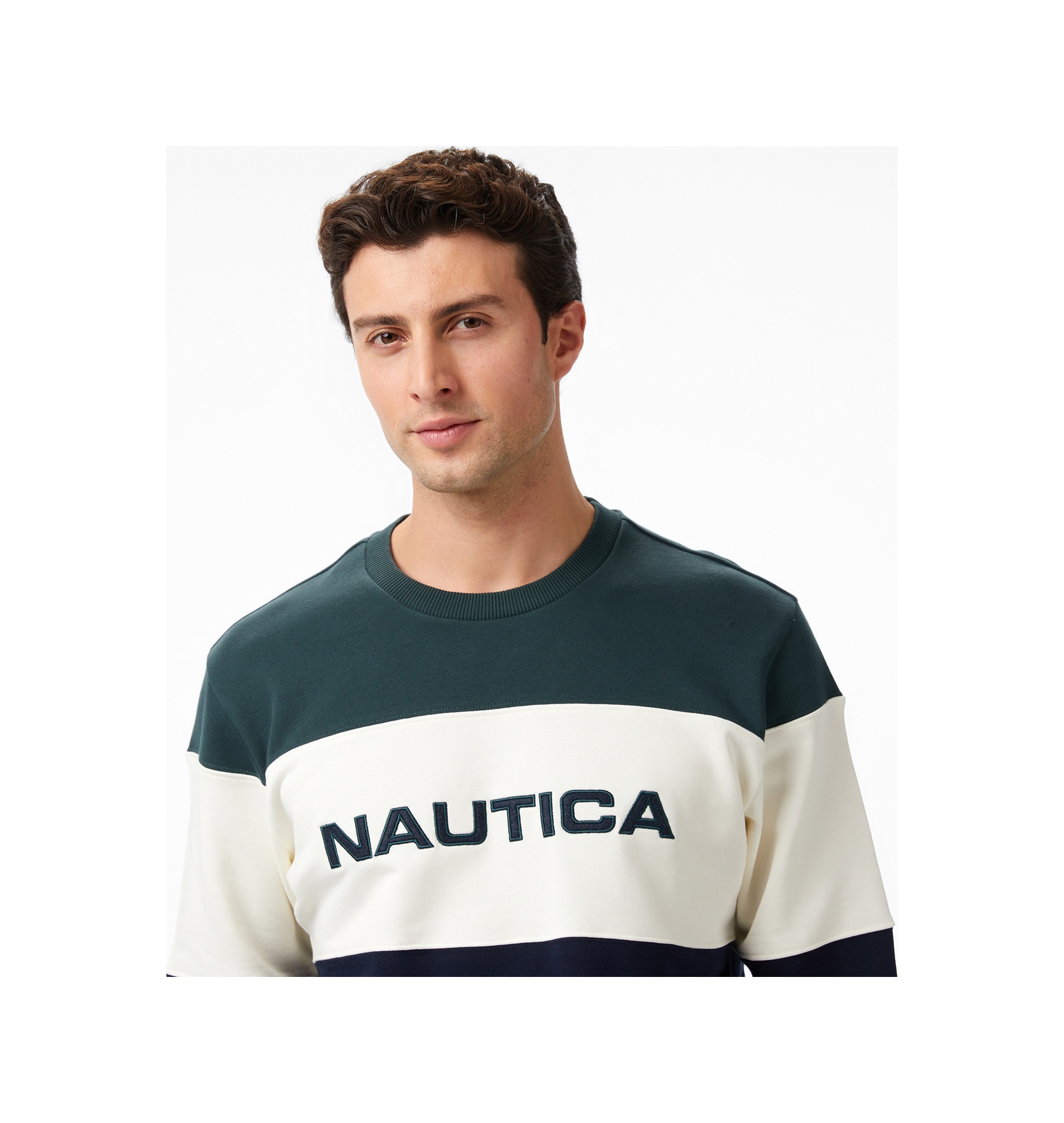 Nautica Classic Fit Erkek Yeşil Sweatshirtdesenlik57082t