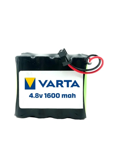 4.8v 1600mah Siyah Soketli Ni-mh Oyuncak Araba Pili