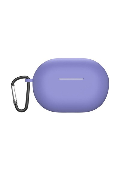 Smcase Huawei Freebuds Pro 2 Kılıf Kancalı Mat Silikon Soft Sf7 Beyaz