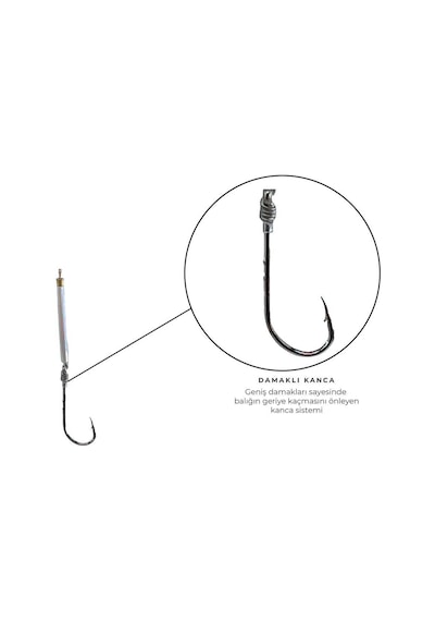 Avlivari Yaylı Şamandıralı Yüzey Çinekop-sarıkanat-lüfer Takımı 25 Gr-8864