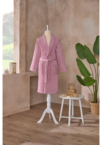 Özdilek Tek Bornoz Şalyaka-colourist Pembe L Beden