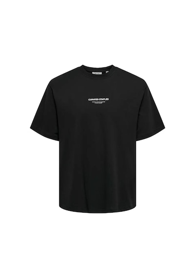 Erkek Onscurated Rlx Prınt Ss Tee Tr Os22039102-5055310 Siyah