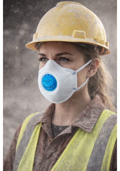 Ant Maske Ffp2 Konik Model Ventilli & Filtreli Toz Maskesi 5 Adet - Model 595719313691