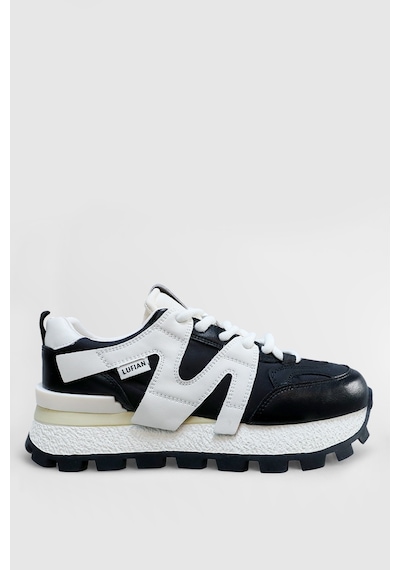 Lufian Emıly Kadın Sneaker Ayakkabı Siyah Siyah 121230086100100