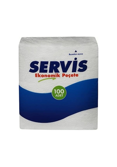Servis Peçete 100'lü Açık Bej