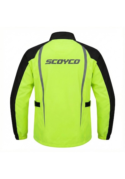 Scoyco Rc-10 Alt Üst Yağmurluk Takım Neon