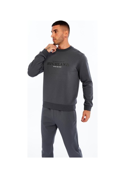AR-MA Arma Erkek Slim Fit Scuba Interlok Bisiklet Yaka Yazı Baskılı Sweatshirt K30124685002 Gri AR-MA Arma Erkek Slim Fit Scuba Interlok Bisiklet Yaka Yazı Baskılı Sweatshirt K30124685002 Gri