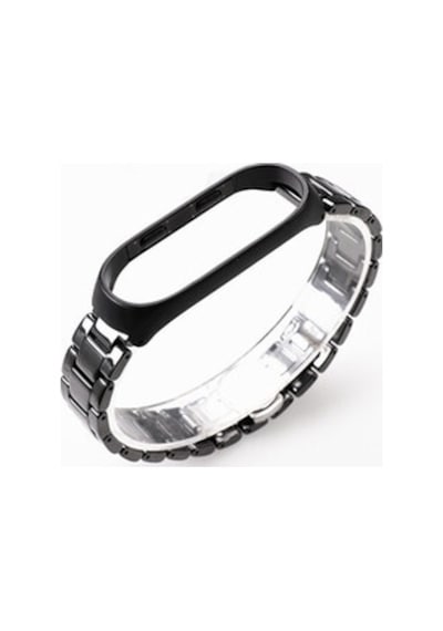 Xiaomi Mi Band 4 Krd-21 Metal Kordon - Siyah